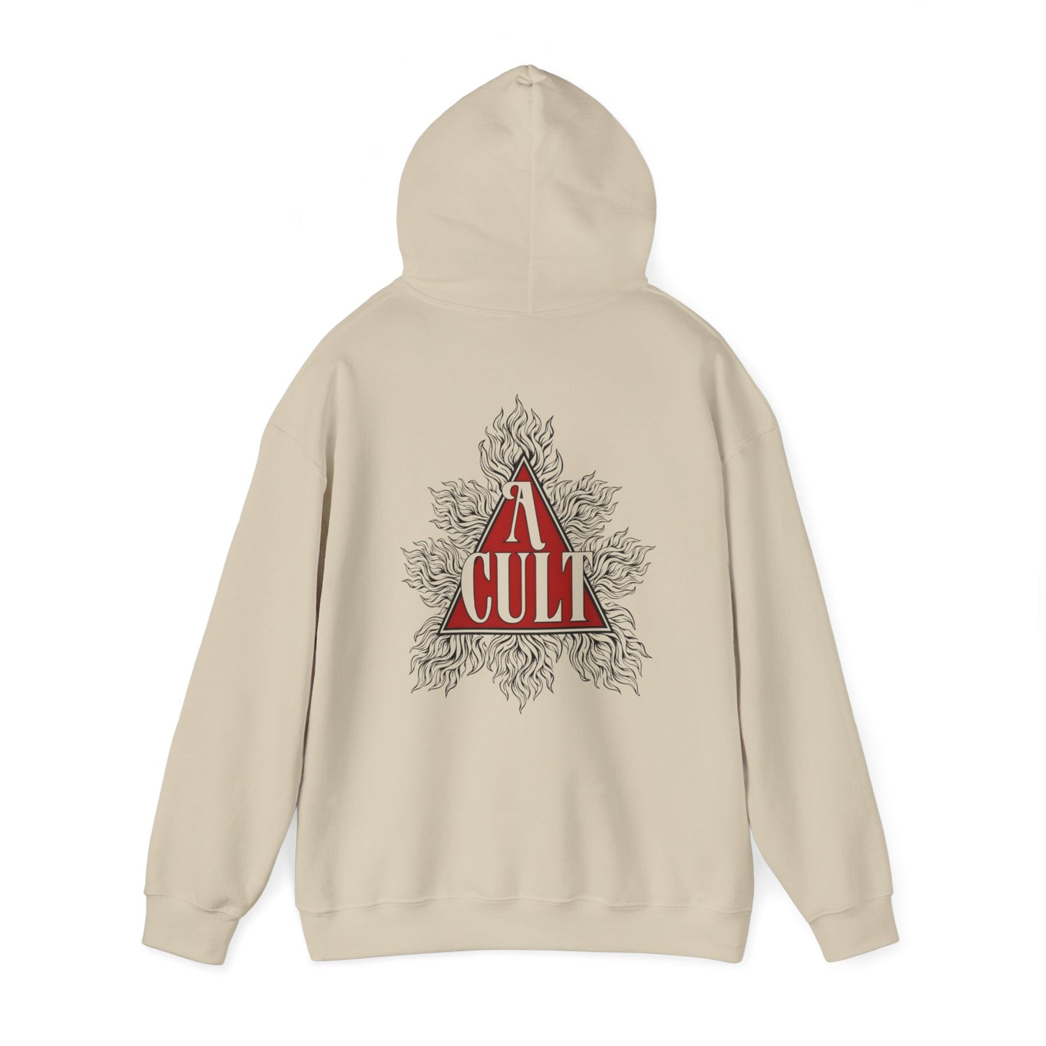 A Cult - Fire Logo - Unisex Heavy Blend™ Hooded Sweatshirt