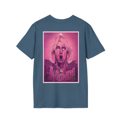 Ric Flair - Woo! Pink - Unisex Soft-Style T-Shirt