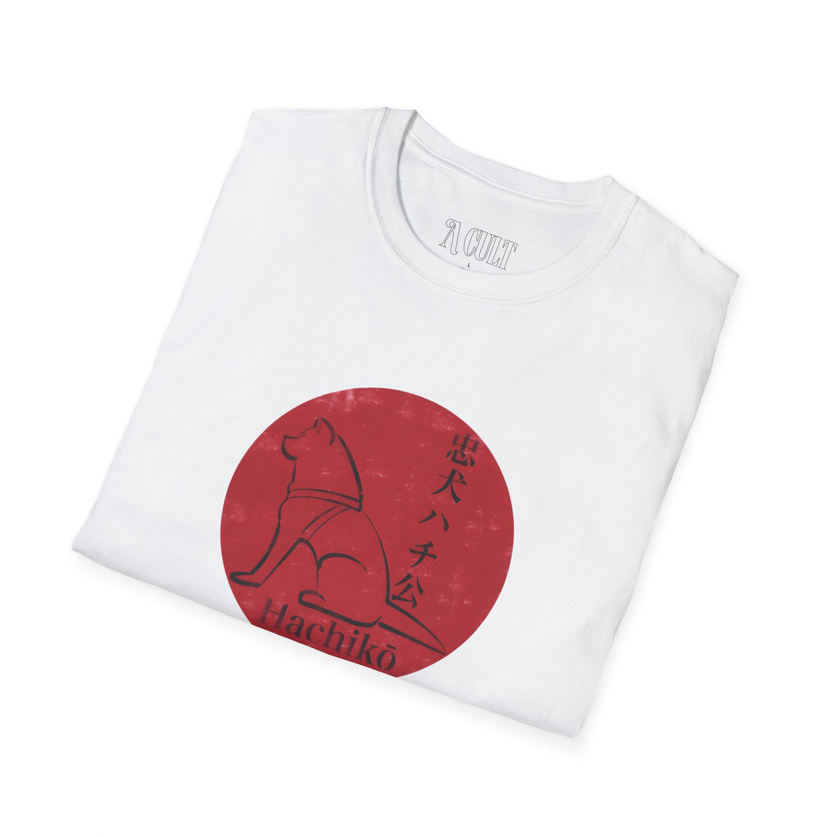 Hachiko - Loyal Dog  - Unisex Soft-Style T-Shirt