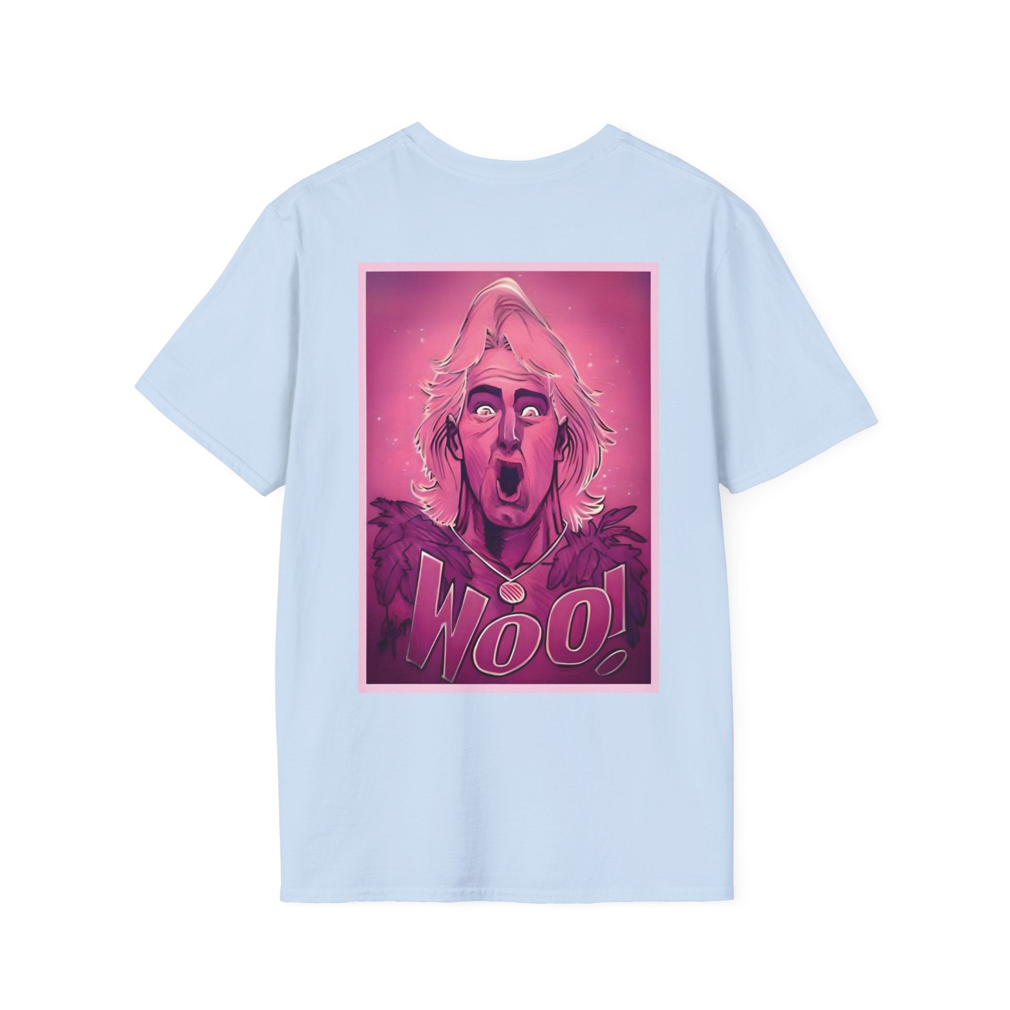 Ric Flair - Woo! Pink - Unisex Soft-Style T-Shirt