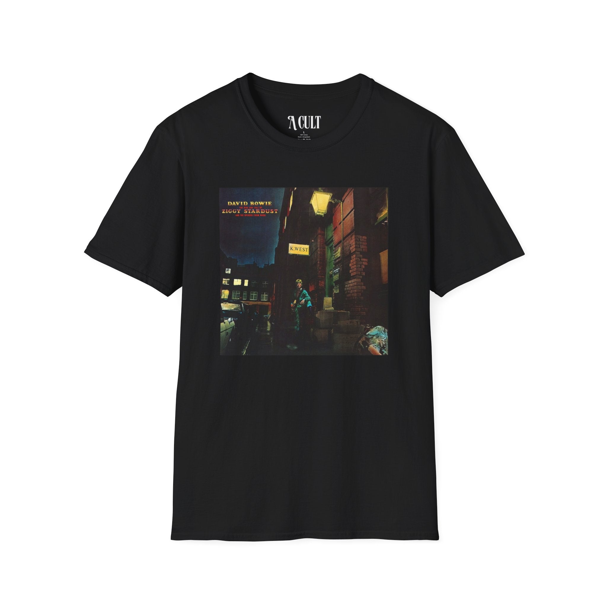 David Bowie - Ziggy - Unisex Soft-Style T-Shirt