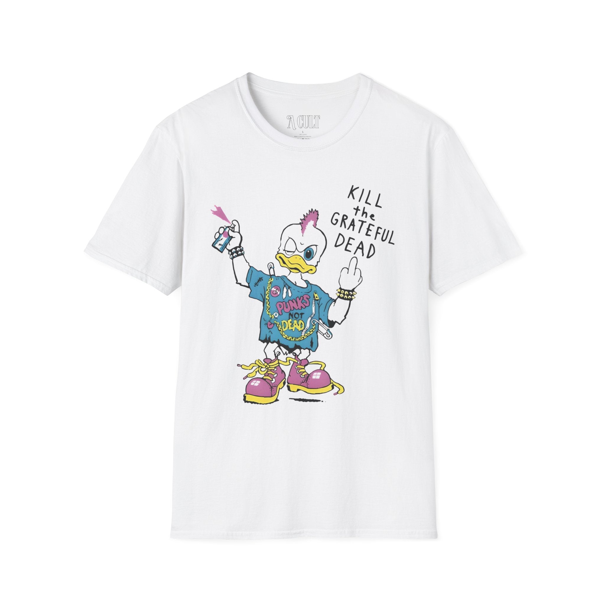 What They Wore - Kurt Cobain - Kill The Grateful Dead - Unisex Soft-Style T-Shirt