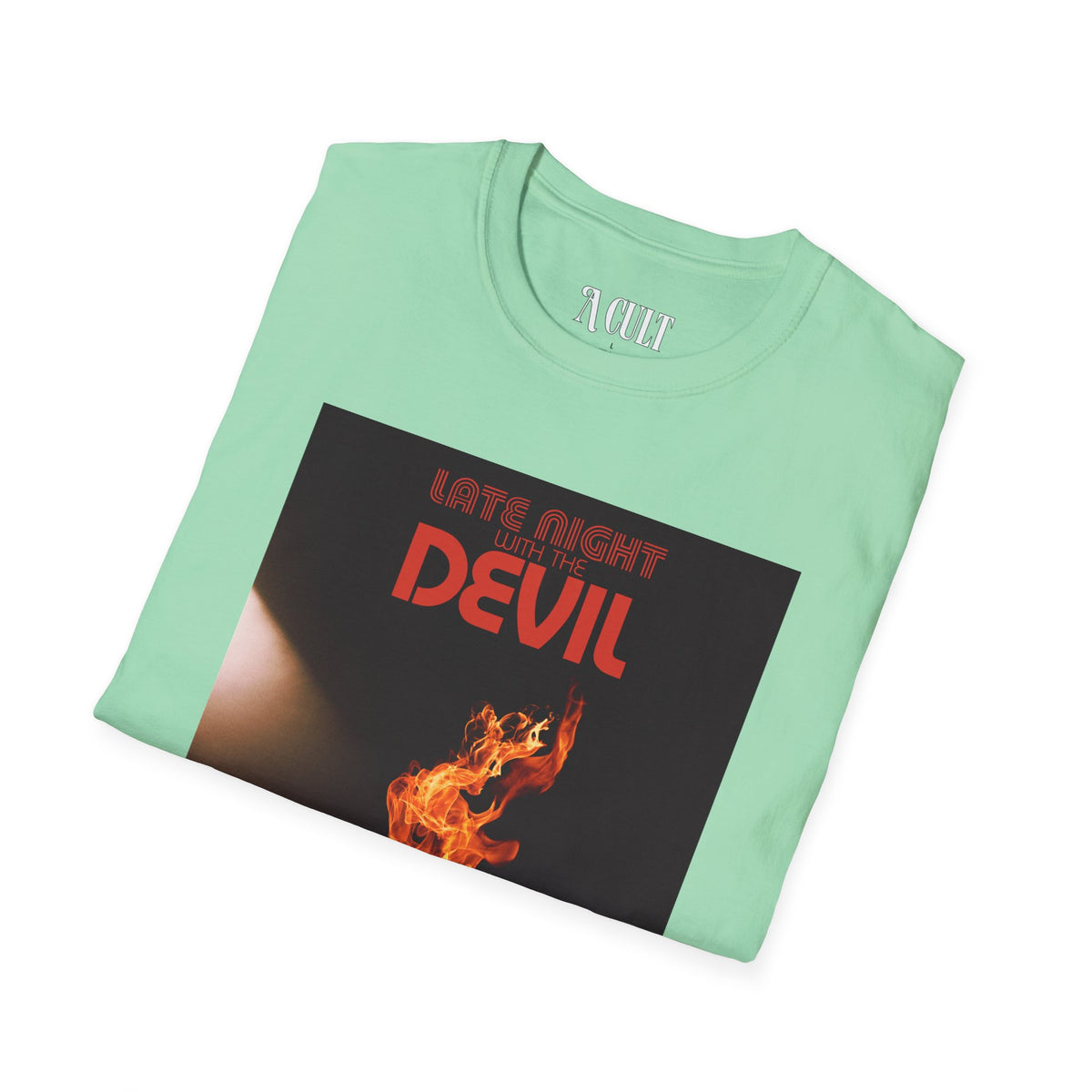 Late Night with the Devil - Fire - Unisex Soft-Style T-Shirt