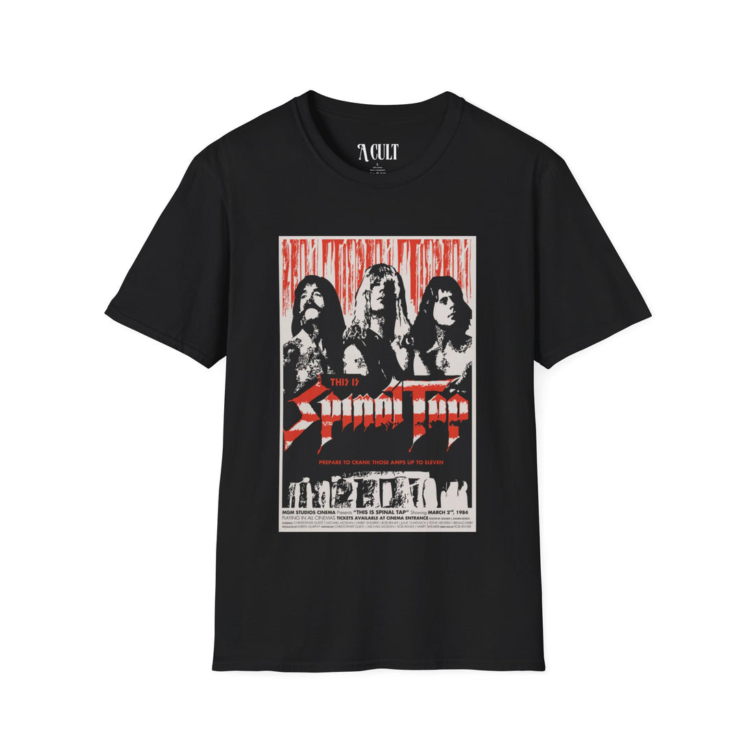 Spinal Tap - Amps Up - Unisex Soft-Style T-Shirt