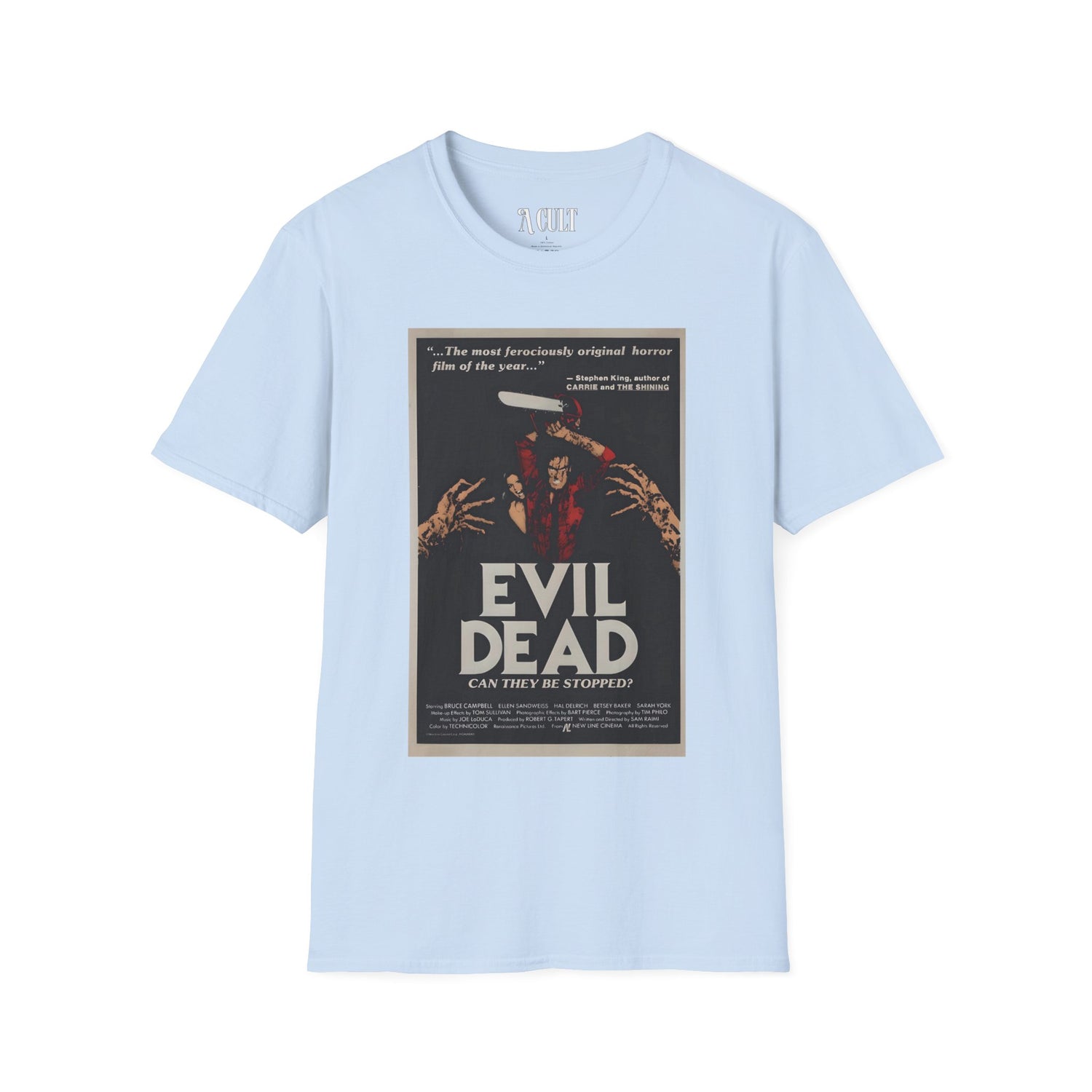 The Evil Dead - Chainsaw Ash - Unisex Soft-Style T-Shirt