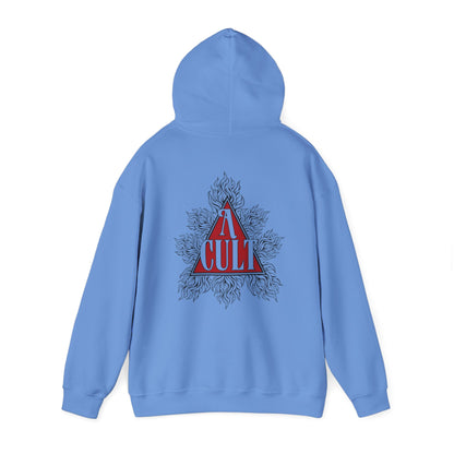 A Cult - Fire Logo - Unisex Heavy Blend™ Hooded Sweatshirt