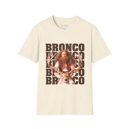 Gentlemen Broncos - Bronco and The Battle Stag - Unisex Soft-Style T-Shirt