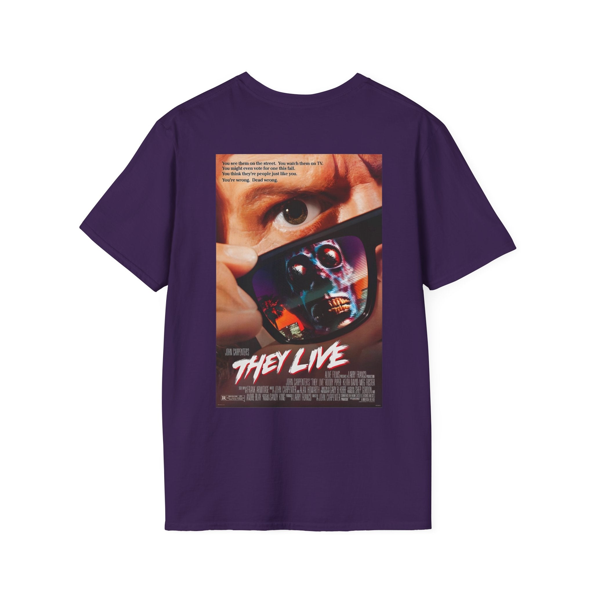 They Live - Colour TV - Unisex Soft-Style T-Shirt