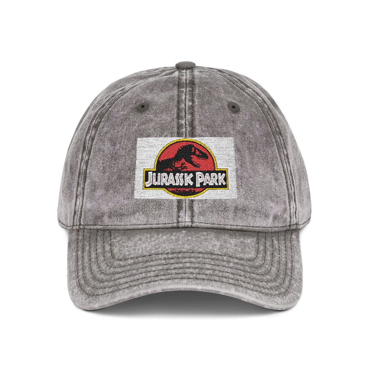 Jurassic Park - Park Logo - Retro Embroidered Vintage Cap