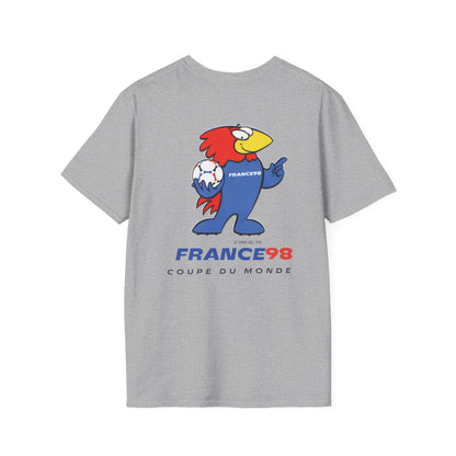 World Cup - France 1998 - Footix - Unisex Soft-Style T-Shirt