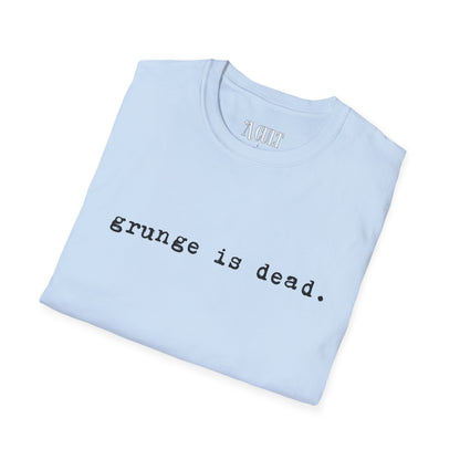 What They Wore - Kurt Cobain - Grunge Is Dead - Unisex Soft-Style T-Shirt