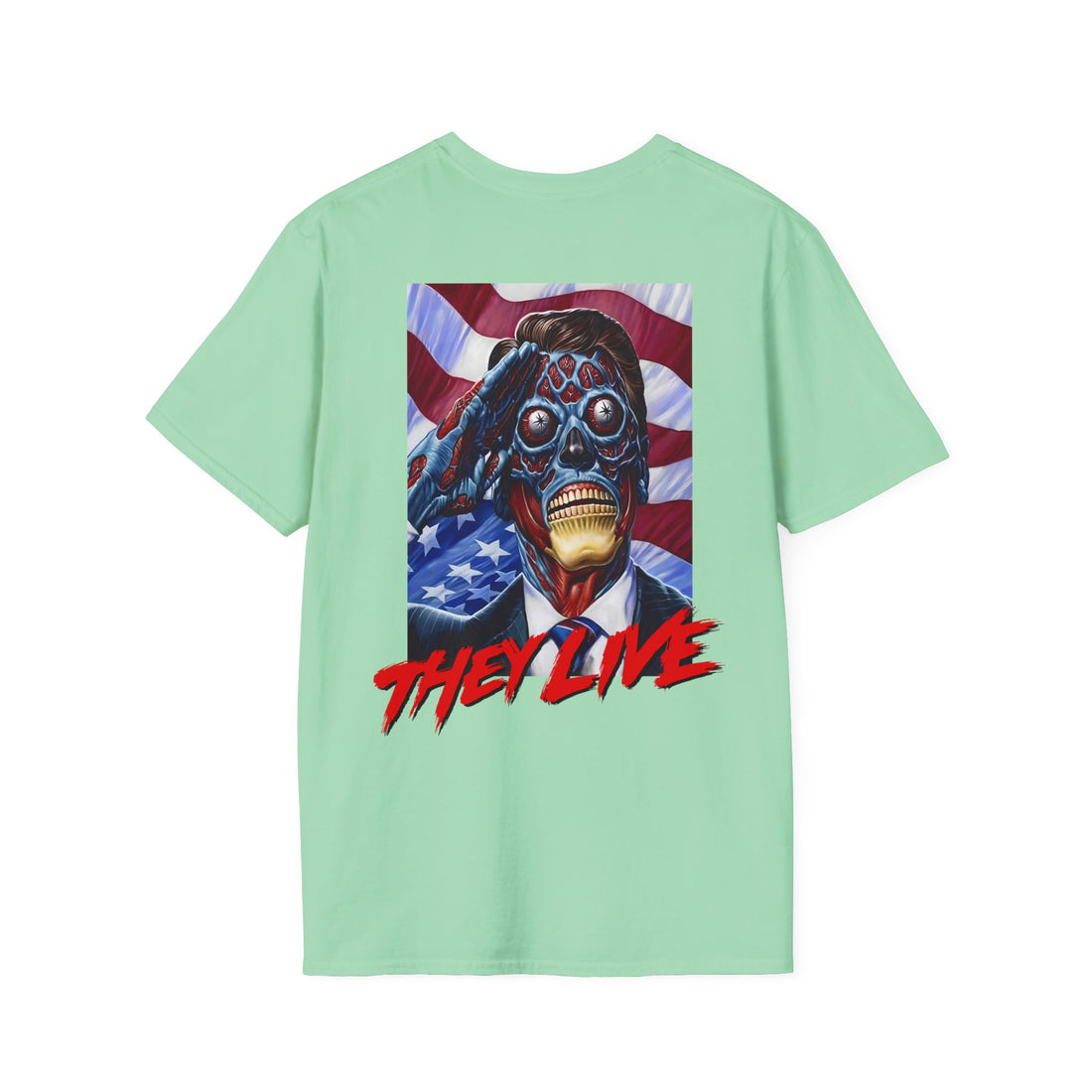 They Live - Salute/Obey - Unisex Soft-Style T-Shirt