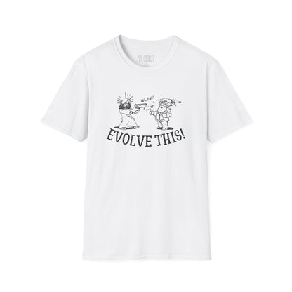 Paul Rudd &amp; Kristen Wiig - Evolve This - Unisex Soft-Style T-Shirt