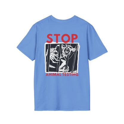 Braindead - Stop Animal Testing - Unisex Soft-Style T-Shirt