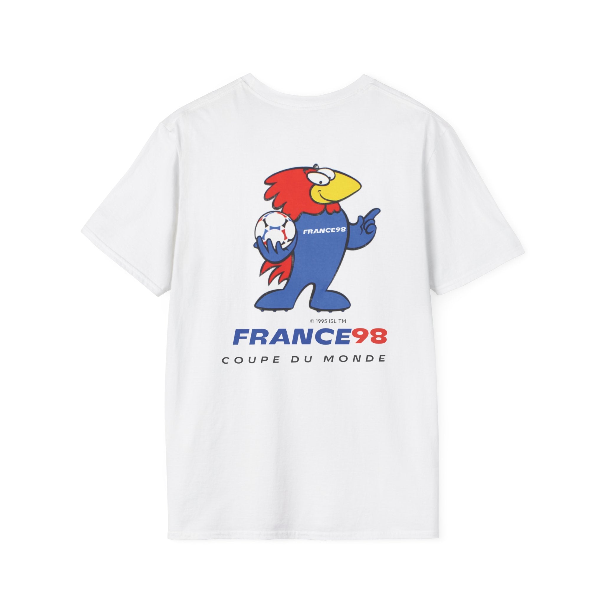 World Cup - France 1998 - Footix - Unisex Soft-Style T-Shirt
