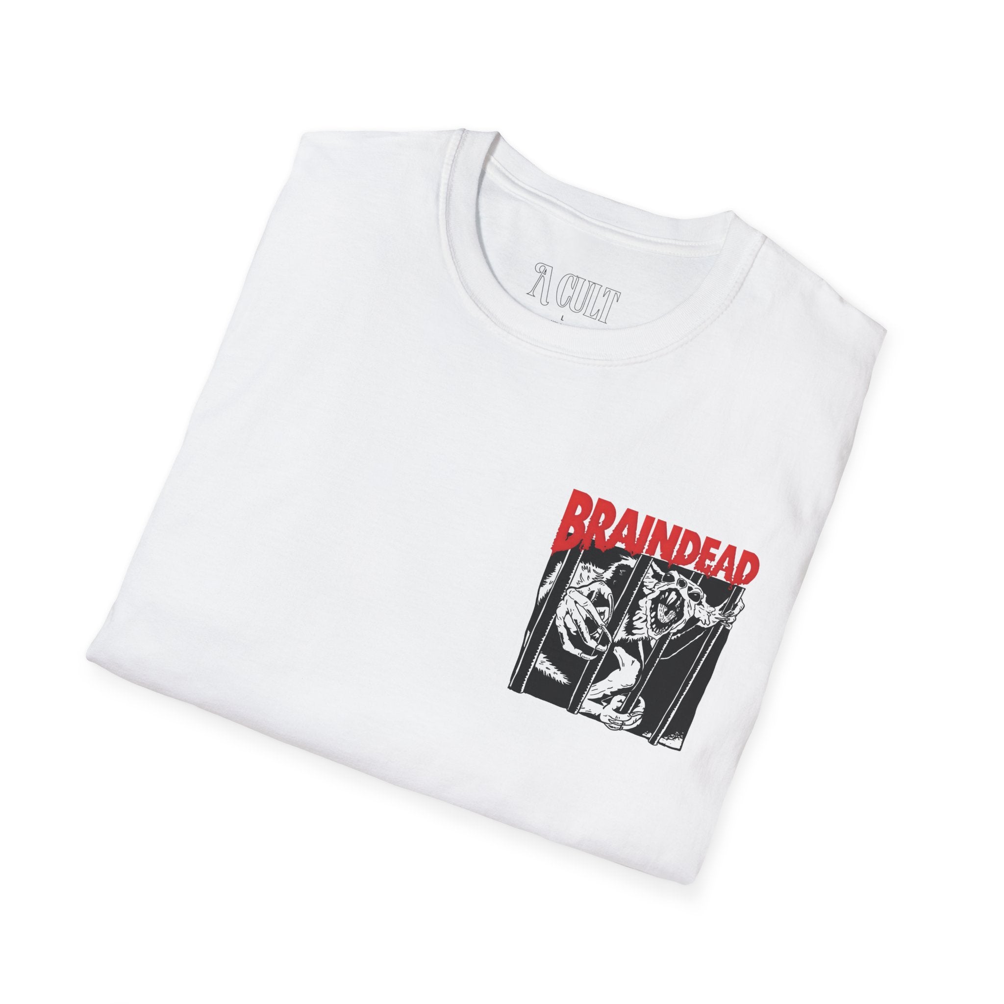 Braindead - Rat Monkey - Unisex Soft-Style T-Shirt