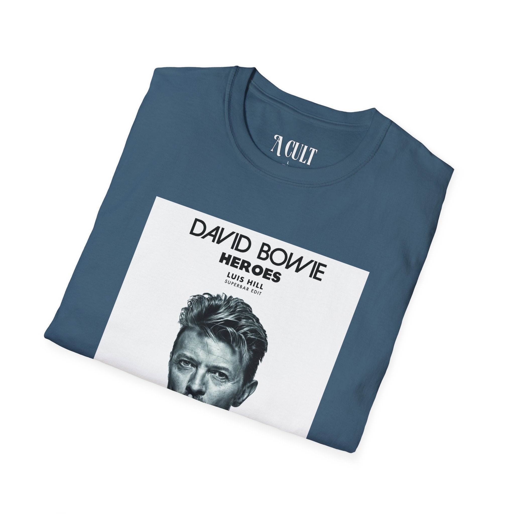 David Bowie - Heroes - Unisex Soft-Style T-Shirt