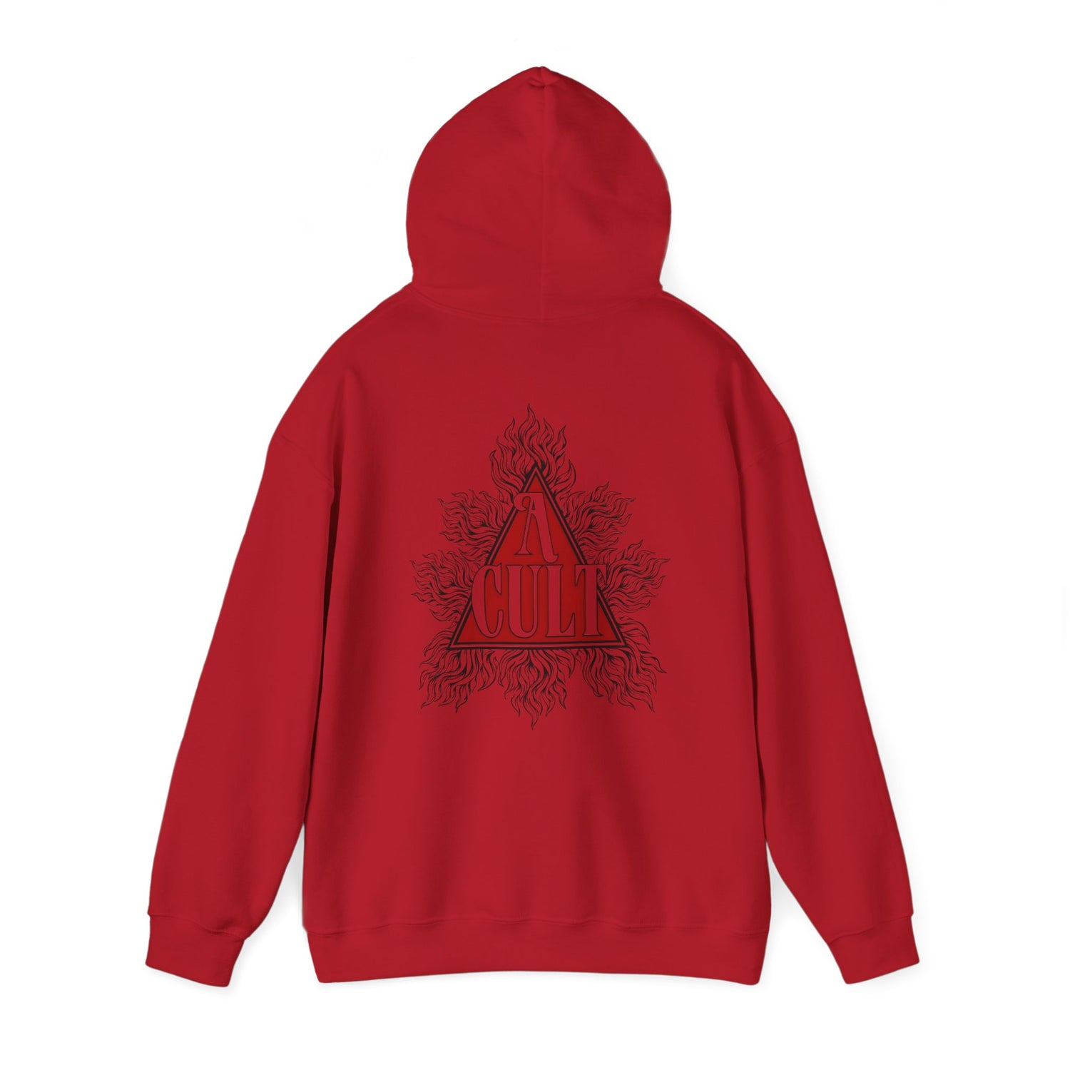 A Cult - Fire Logo - Unisex Heavy Blend™ Hooded Sweatshirt