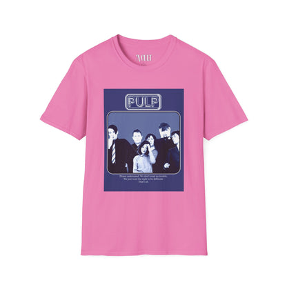 Pulp - Right To Be Different - Unisex Soft-Style T-Shirt