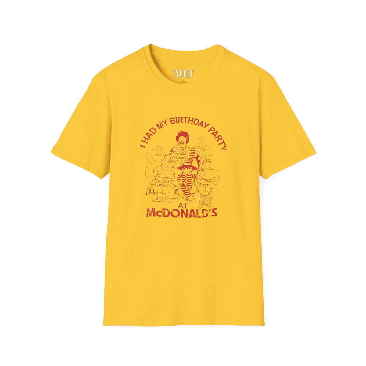 McDonald - Party  - Unisex Soft-Style T-Shirt