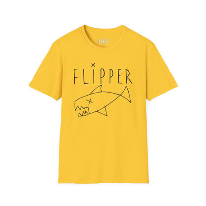 What They Wore - Kurt Cobain - Flipper - Unisex Soft-Style T-Shirt