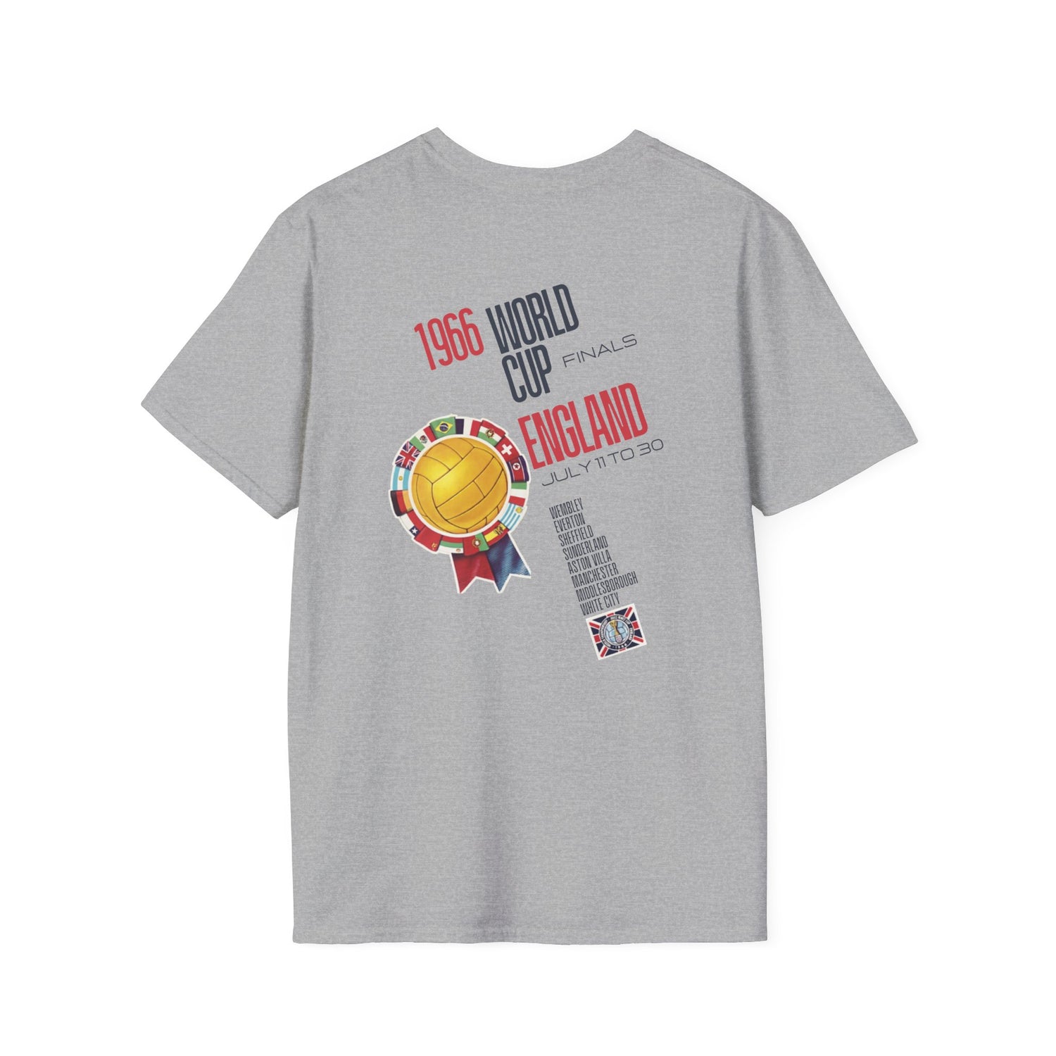 World Cup - England 1966 - Willie - Unisex Soft-Style T-Shirt