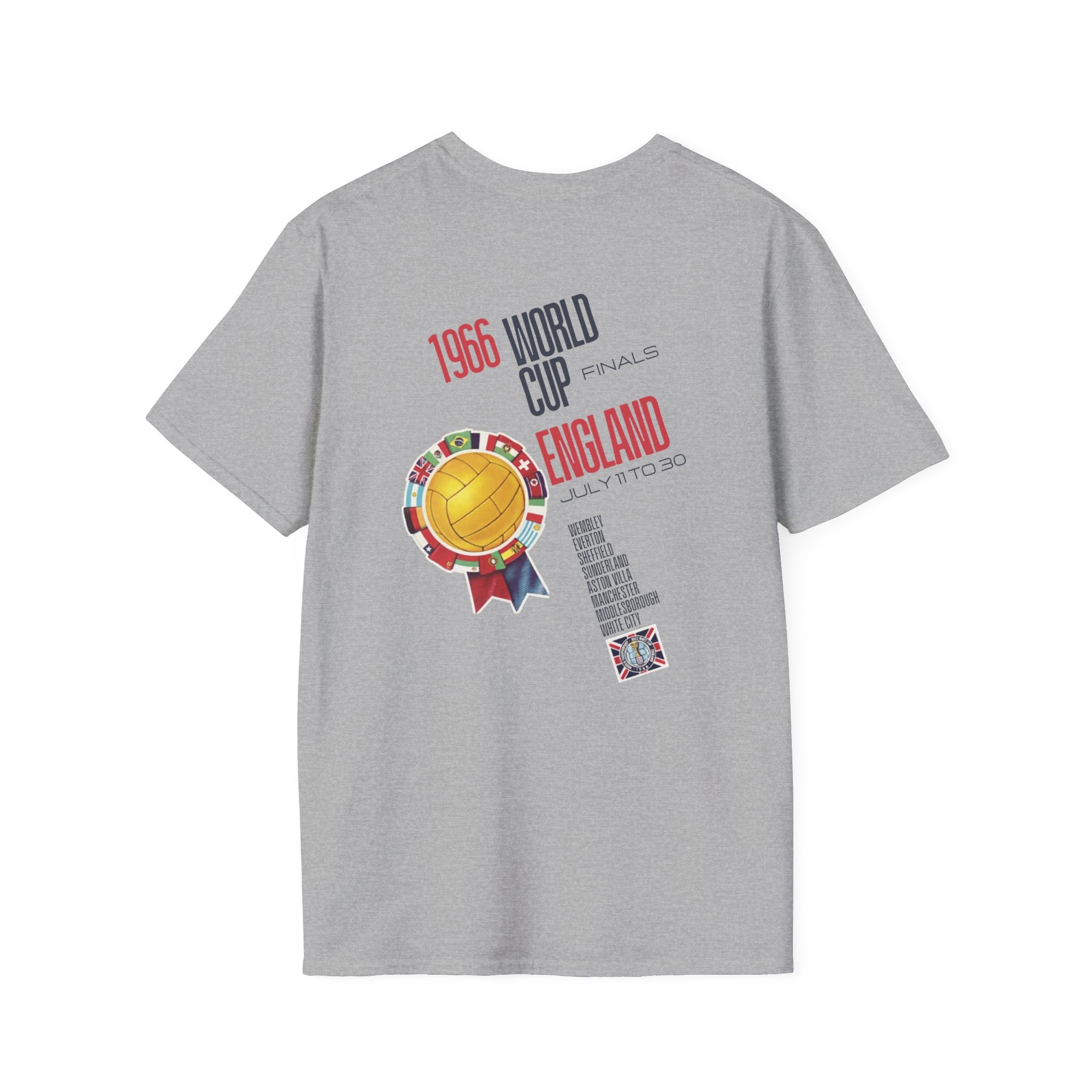 World Cup - England 1966 - Willie - Unisex Soft-Style T-Shirt