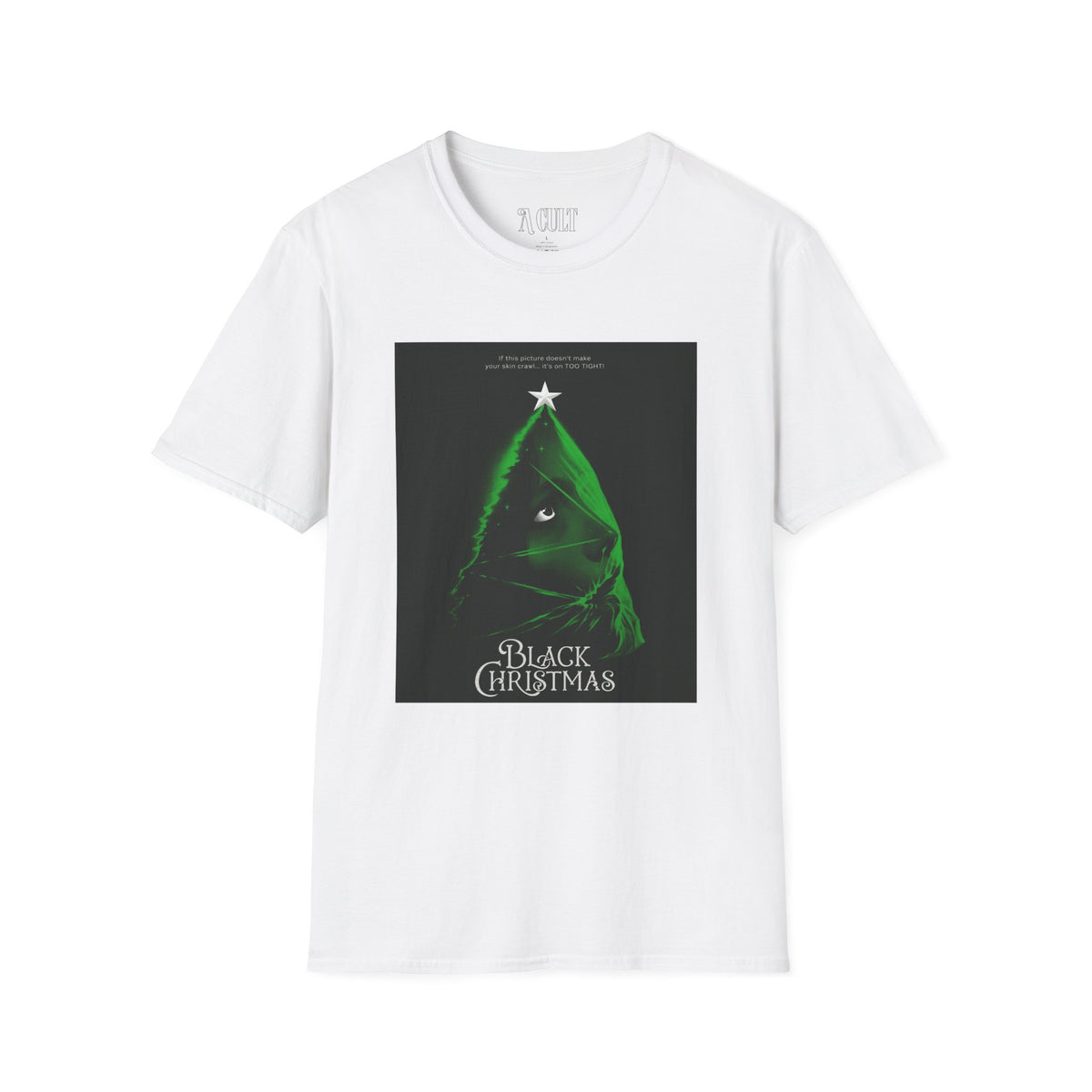 Black Christmas - Tree - Unisex Soft-Style T-Shirt