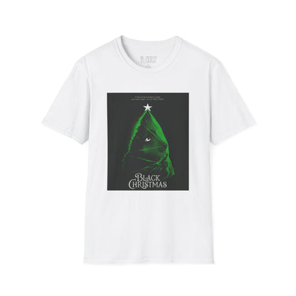 Black Christmas - Tree - Unisex Soft-Style T-Shirt