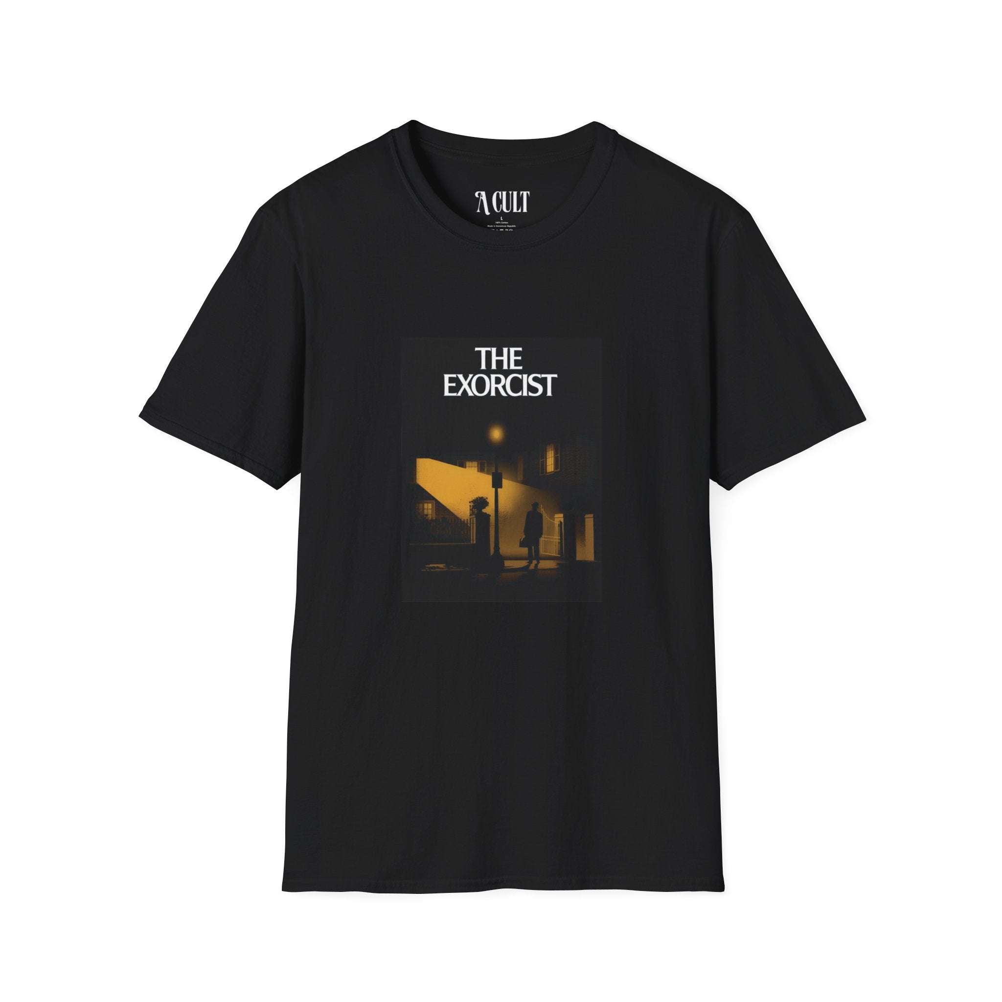 The Exorcist - Classic Movie Poster Yellow - Unisex Soft-Style T-Shirt