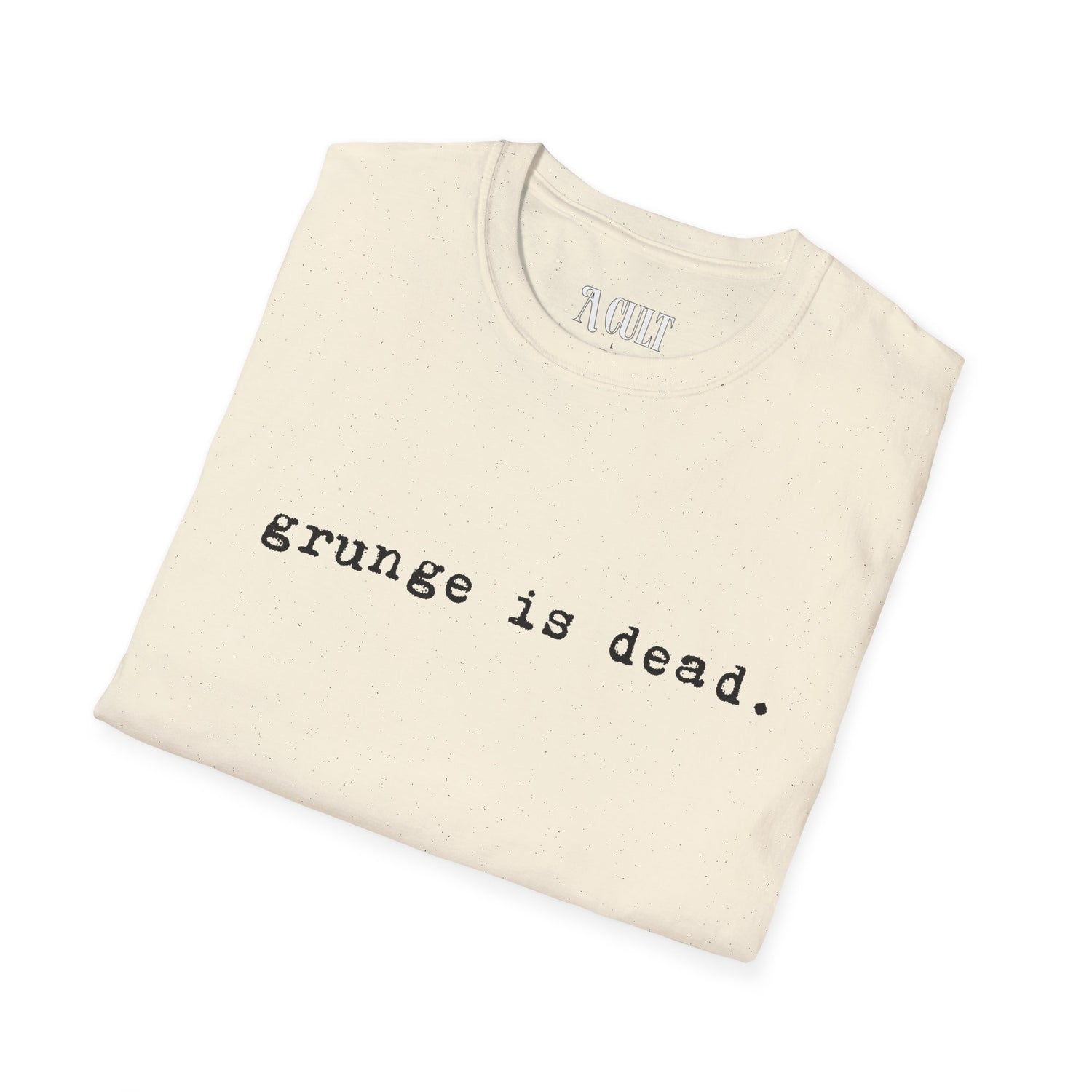 What They Wore - Kurt Cobain - Grunge Is Dead - Unisex Soft-Style T-Shirt