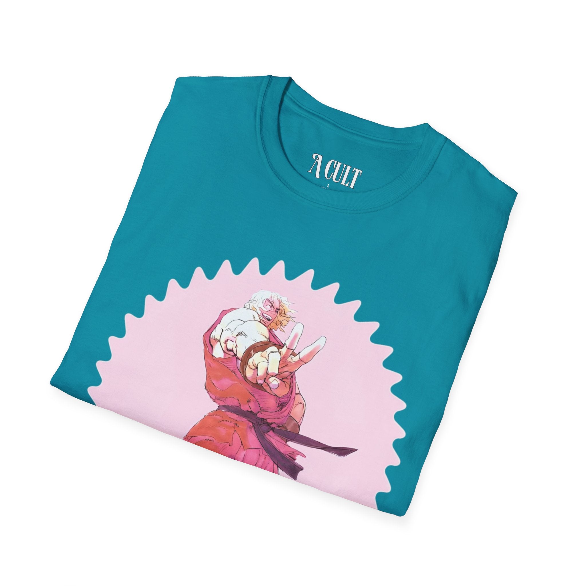 Barbie - Ken Hadoken Peace - Unisex Soft-Style T-Shirt