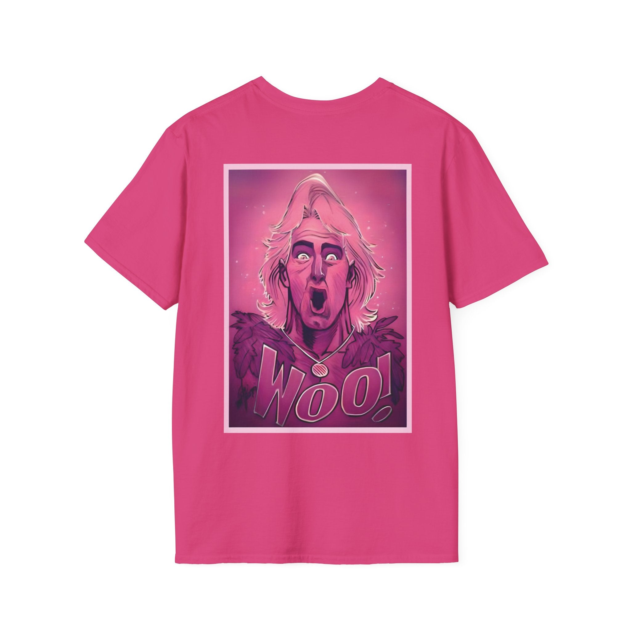 Ric Flair - Woo! Pink - Unisex Soft-Style T-Shirt