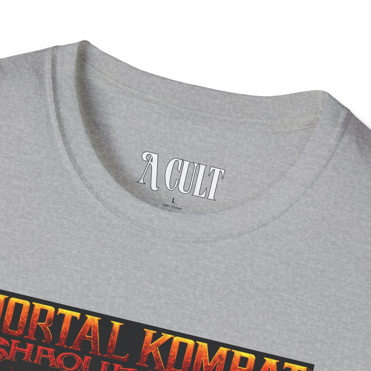 Mortal Kombat - Shaolin Monks  - Unisex Soft-Style T-Shirt
