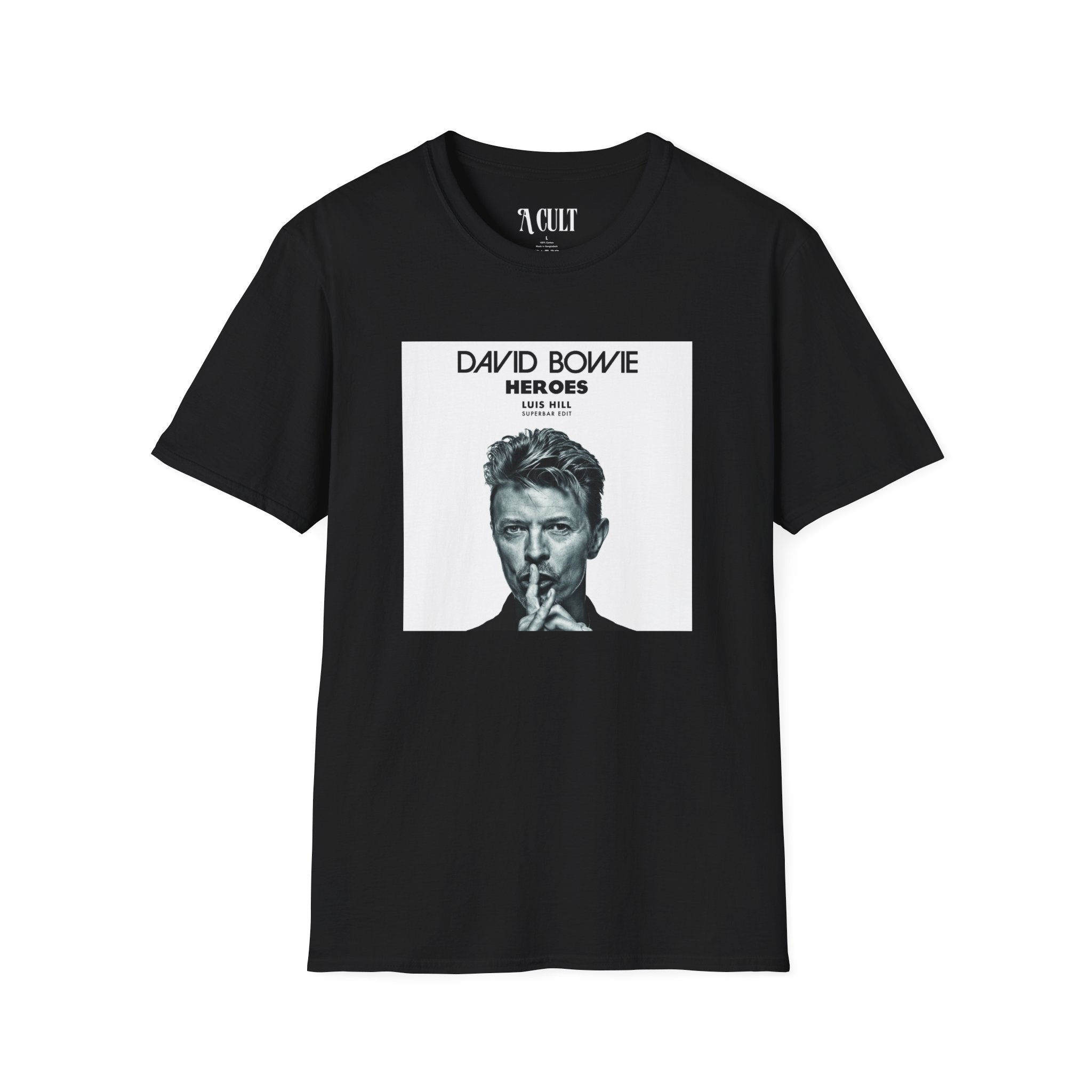 David Bowie - Heroes - Unisex Soft-Style T-Shirt