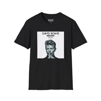 David Bowie - Heroes - Unisex Soft-Style T-Shirt