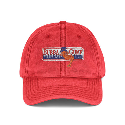 Forrest Gump - Bubba Gump - Retro Embroidered Vintage Cap