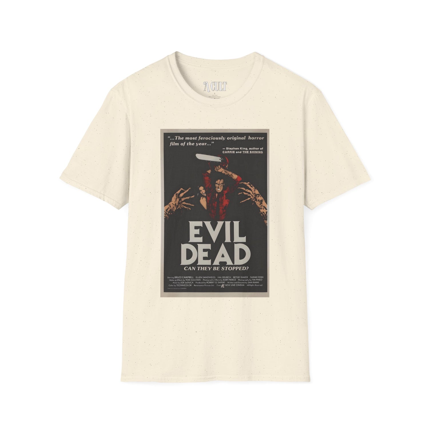 The Evil Dead - Chainsaw Ash - Unisex Soft-Style T-Shirt