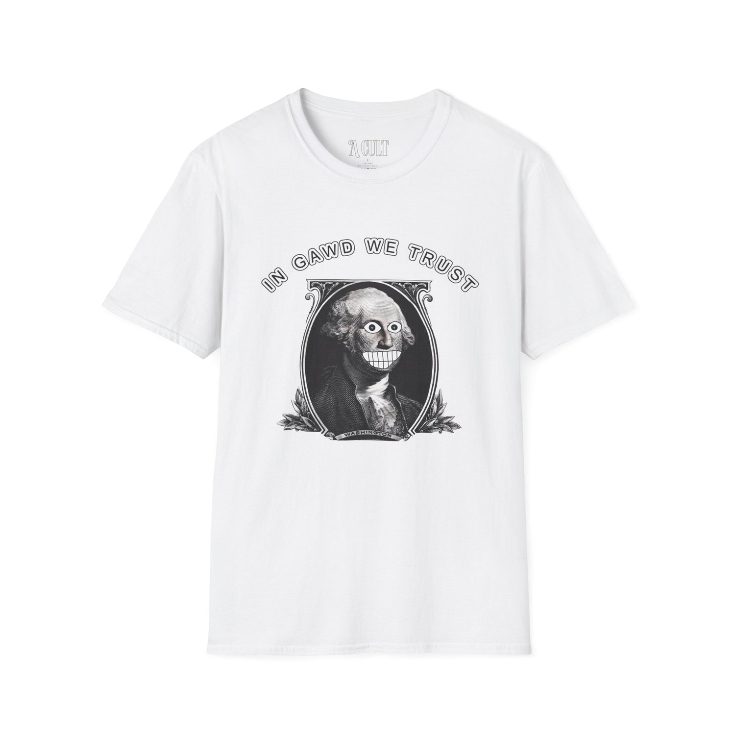 What They Wore - Kurt Cobain - In Gawd We Trust - Unisex Soft-Style T-Shirt