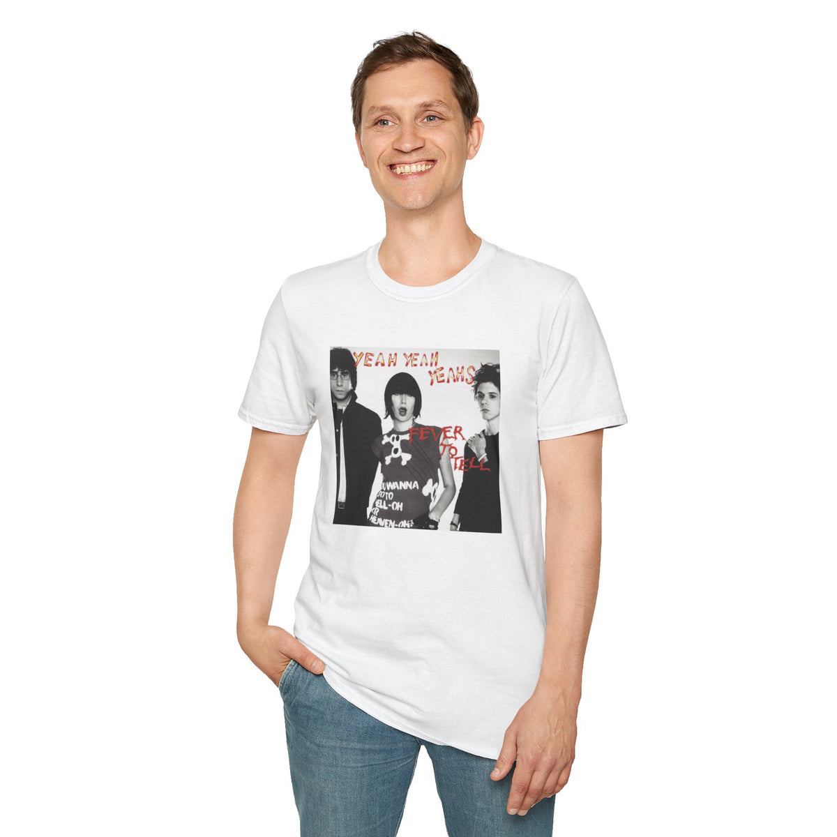 Yeah Yeah Yeahs - Hell-Oh- Unisex Soft-Style T-Shirt