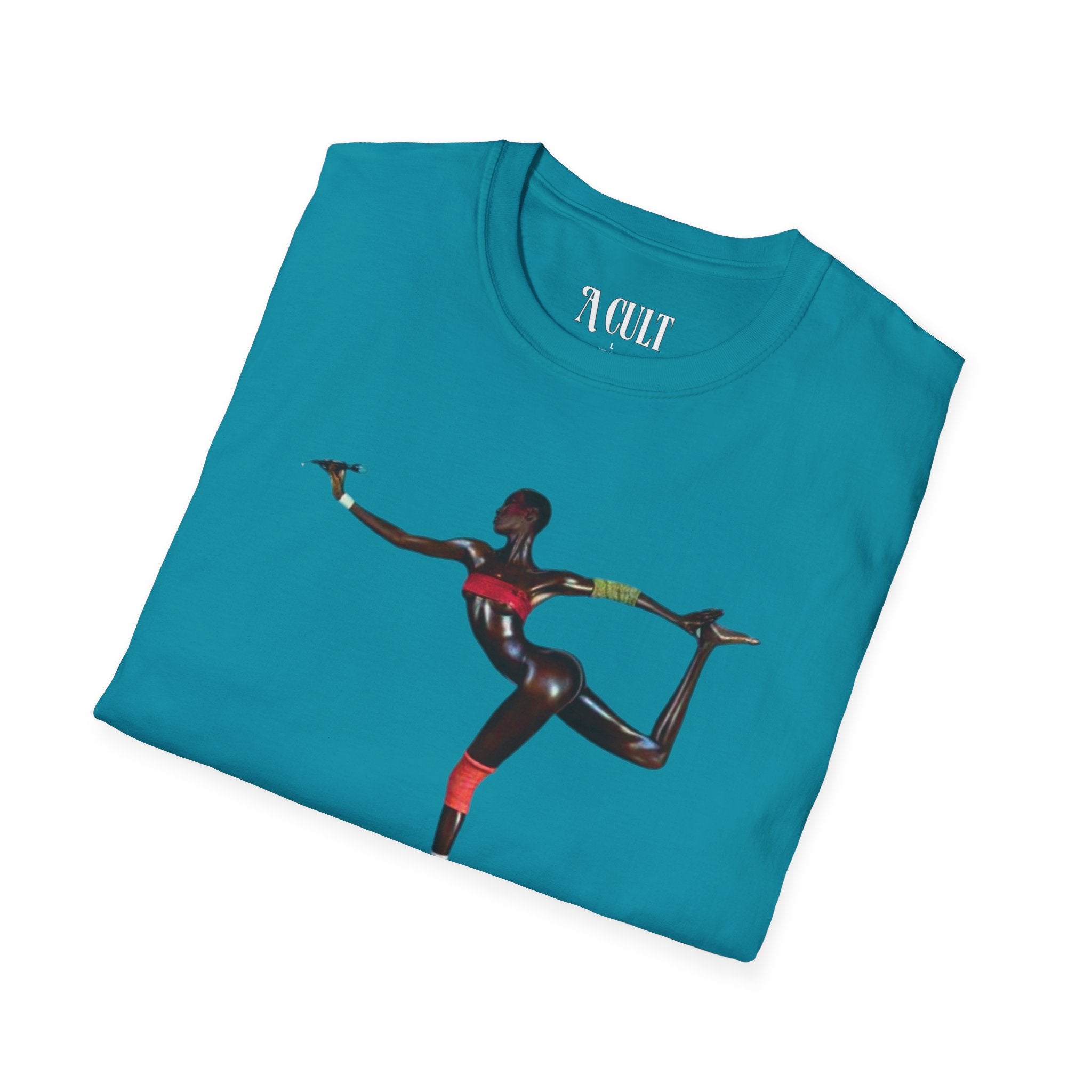 Grace Jones - Island Life Silhouette - Unisex Soft-Style T-Shirt