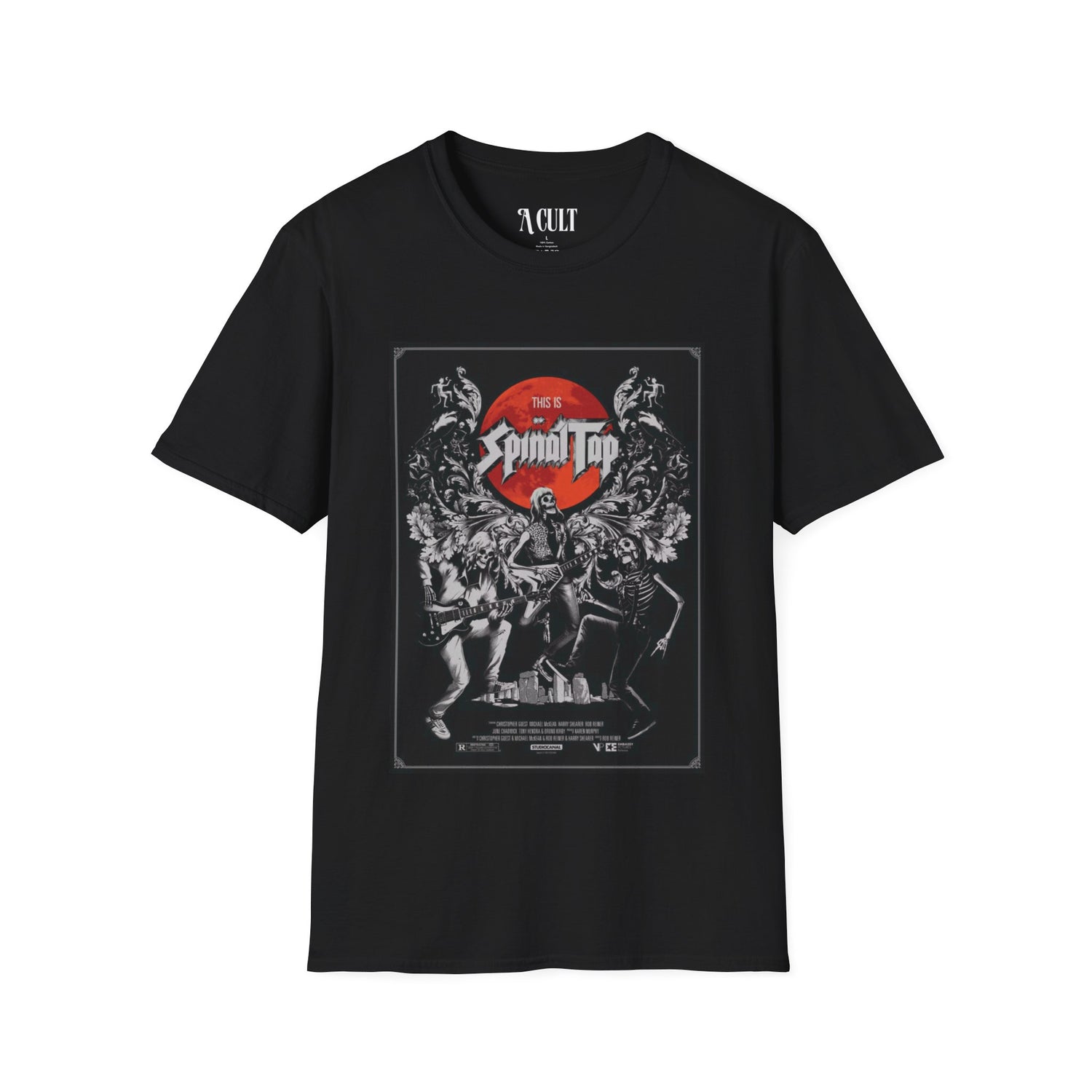 Spinal Tap - Skeleton - Unisex Soft-Style T-Shirt