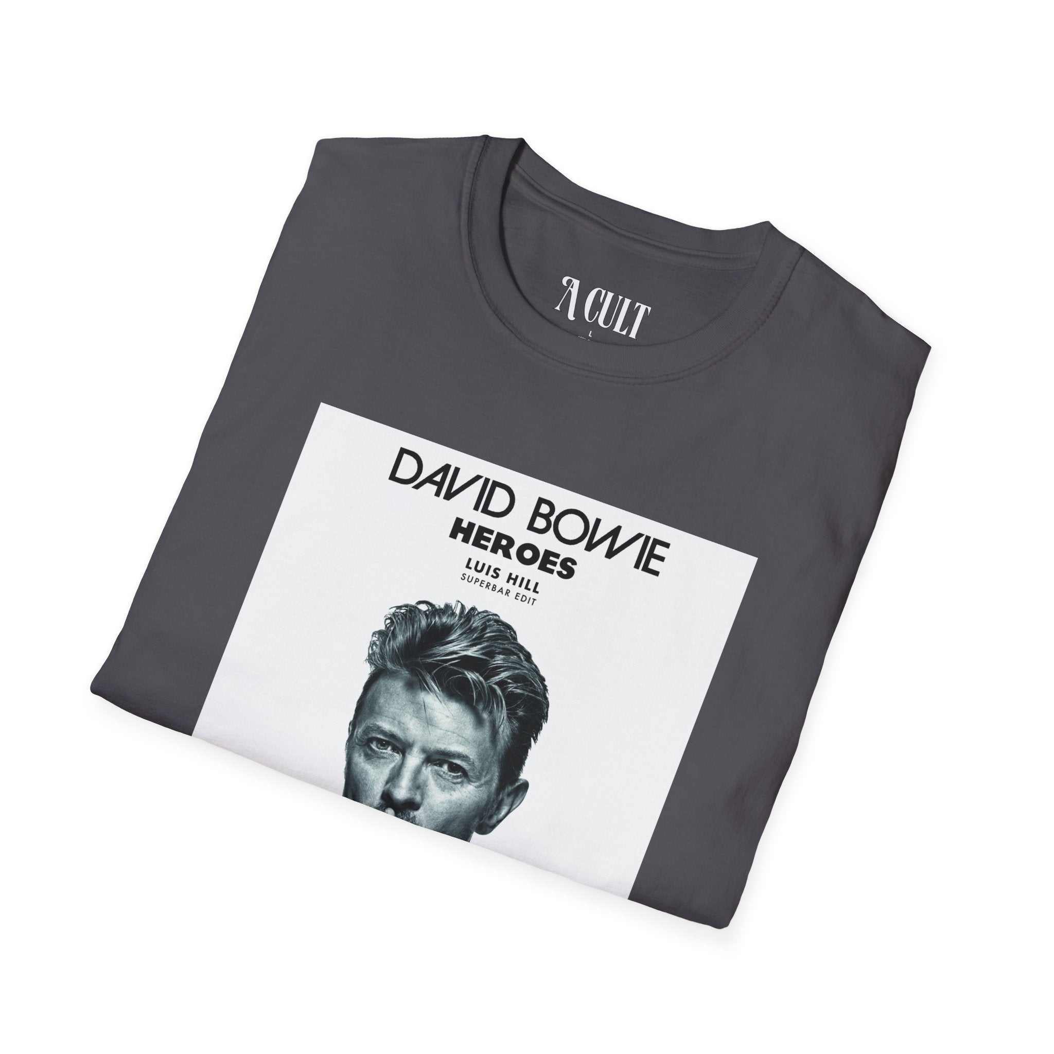 David Bowie - Heroes - Unisex Soft-Style T-Shirt
