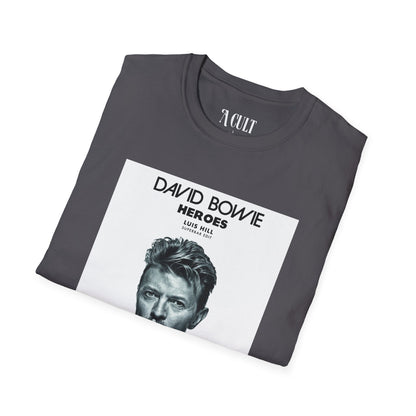 David Bowie - Heroes - Unisex Soft-Style T-Shirt