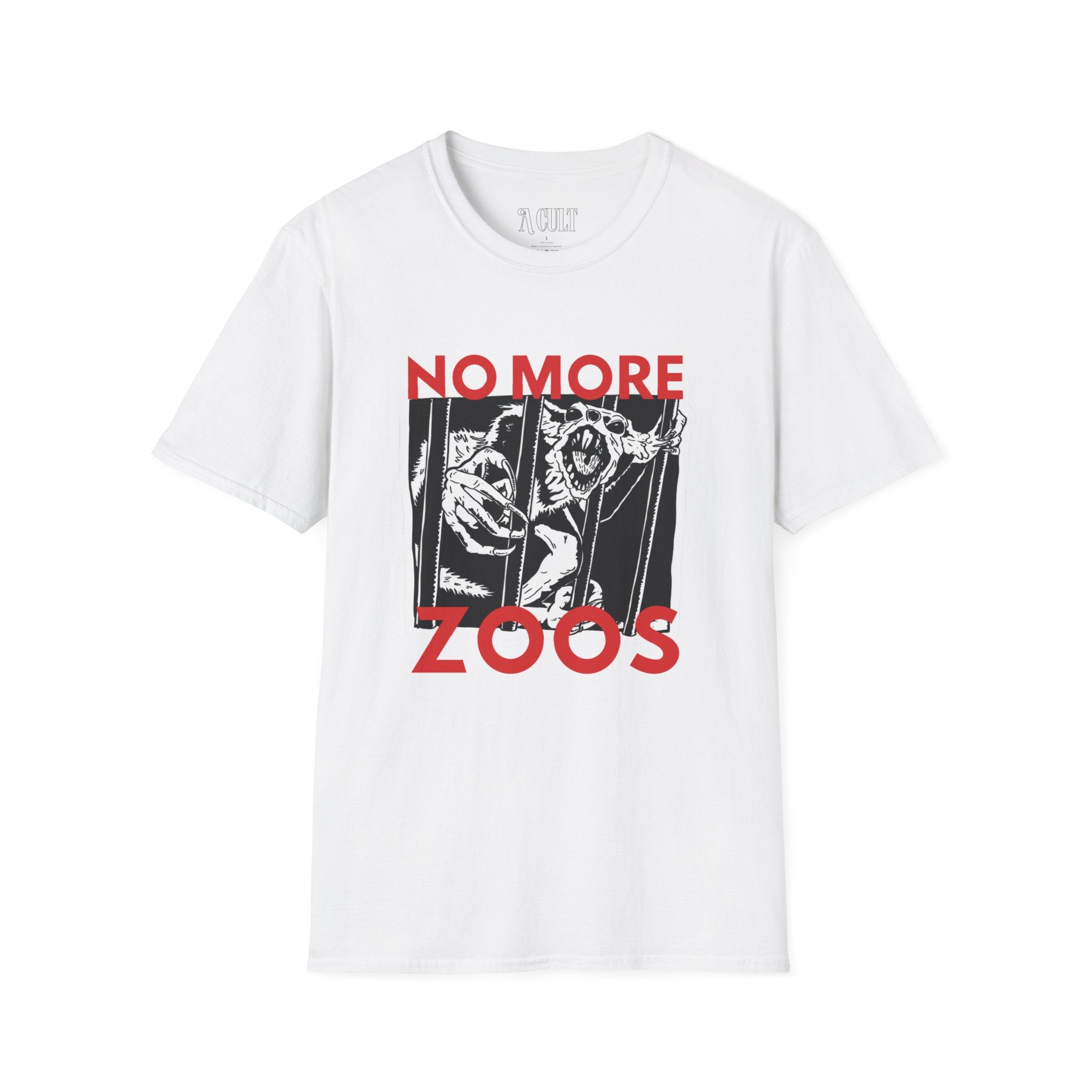 Braindead - No More Zoos - Unisex Soft-Style T-Shirt