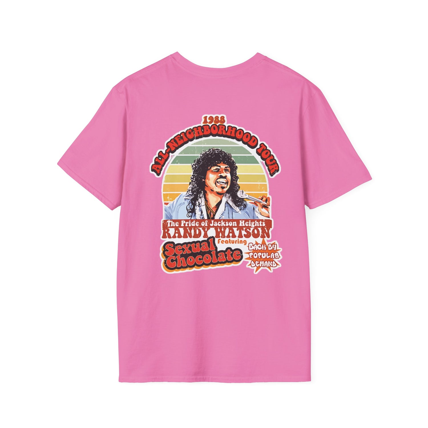 Coming To America - Randy &amp; Chocolate - Unisex Soft-Style T-Shirt