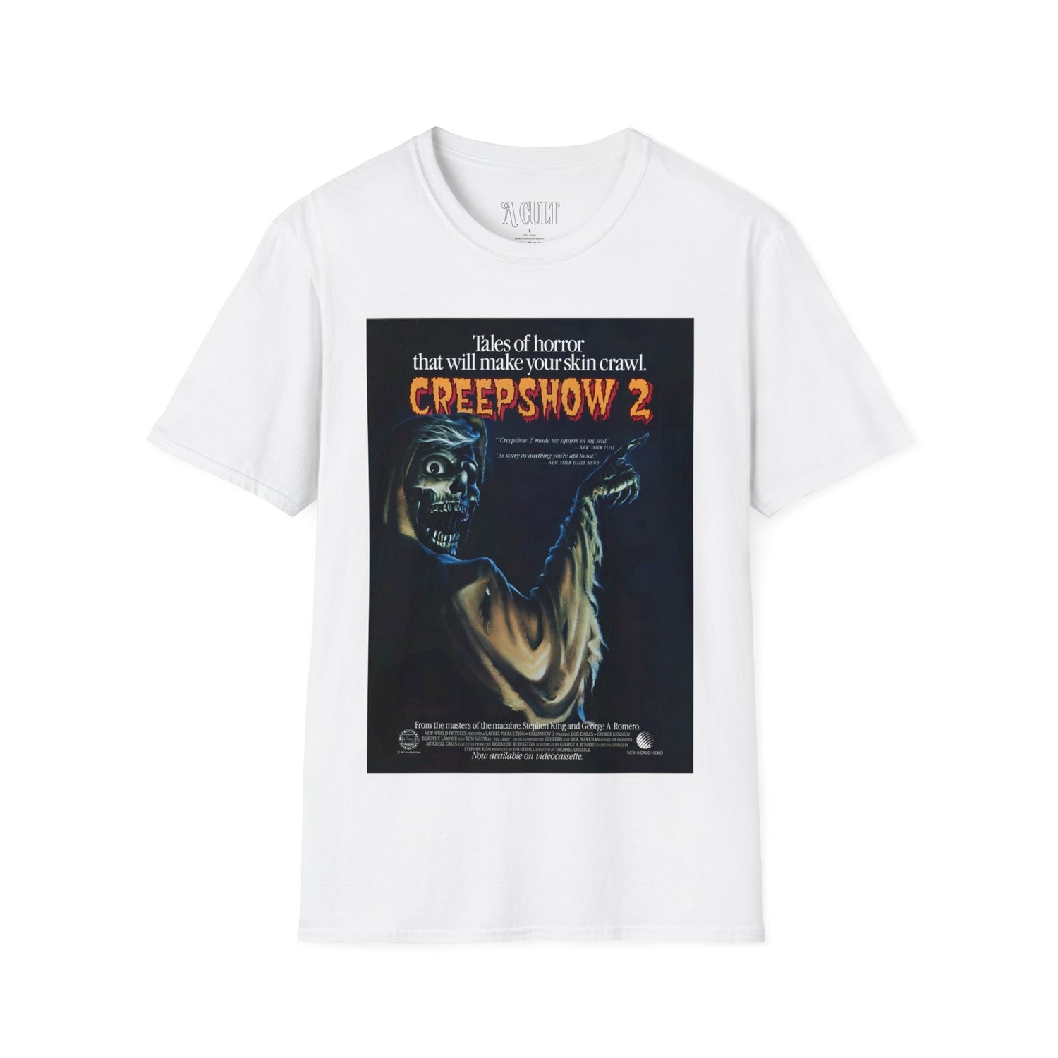 Creepshow 2 VHS - Unisex Soft-Style T-Shirt