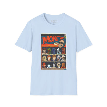 Monsters - Ultimate Villains - Unisex Soft-Style T-Shirt