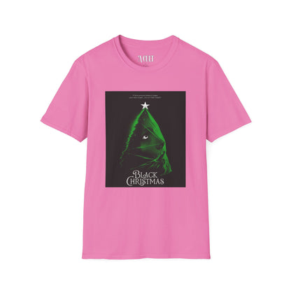 Black Christmas - Tree - Unisex Soft-Style T-Shirt