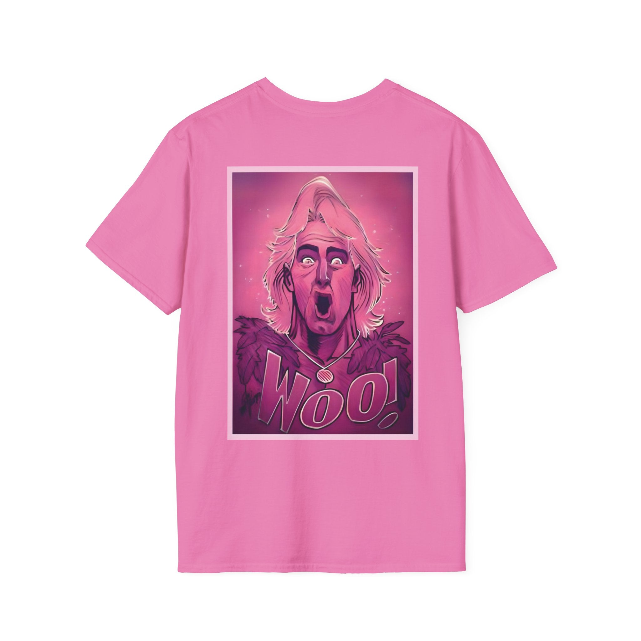 Ric Flair - Woo! Pink - Unisex Soft-Style T-Shirt